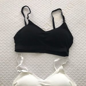 Bralettes with pads, brand new with tags